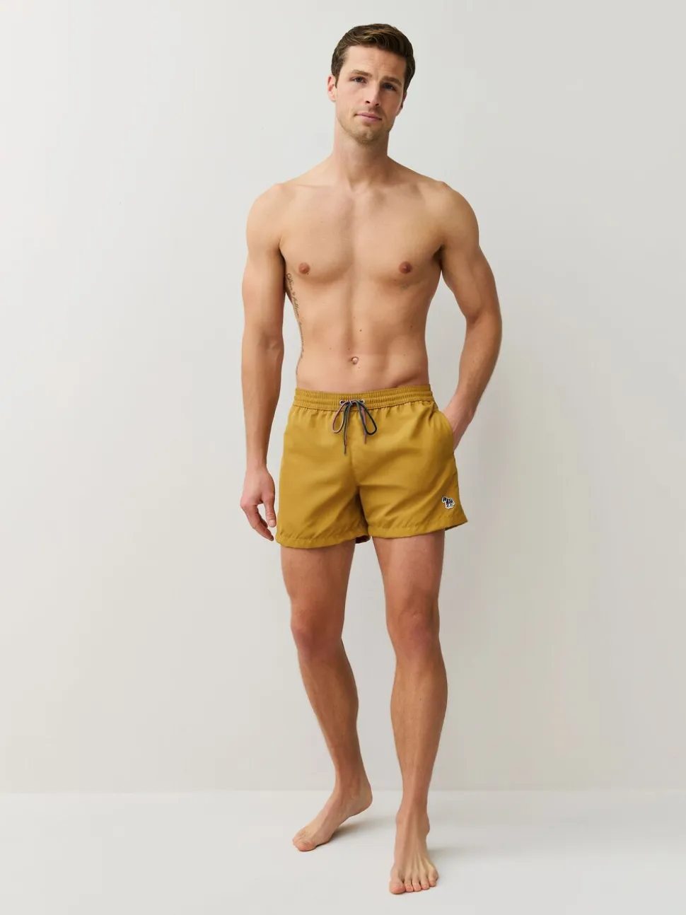 Geel - PS Paul Smith Logo Shorts