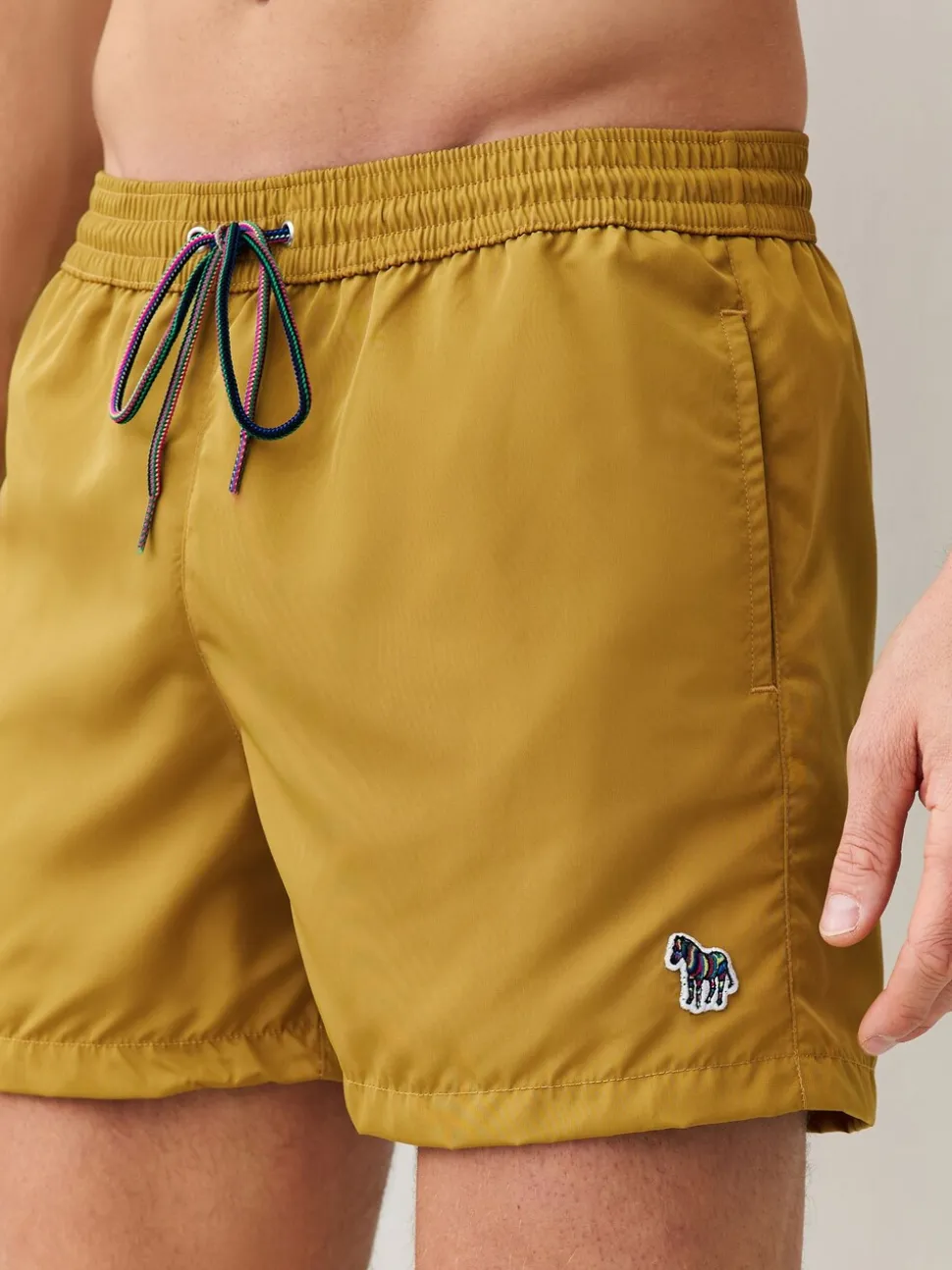 Geel - PS Paul Smith Logo Shorts