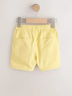 Geel - Shorts met trekkoord (3mnd-7jr)