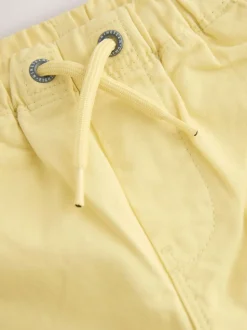 Geel - Shorts met trekkoord (3mnd-7jr)