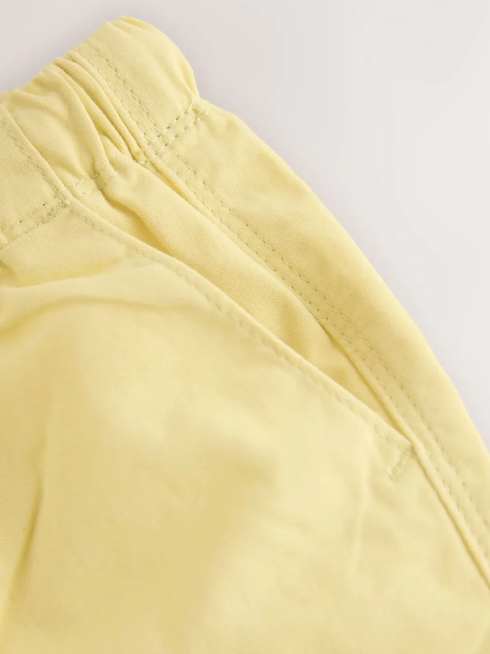 Geel - Shorts met trekkoord (3mnd-7jr)