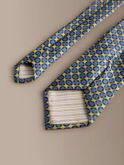 Geel - Signature Silk Italian Geometric Tie
