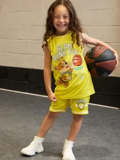 Geel - Vanilla Underground Paw Patrol Kids Marshall 2 Piece Basketball Set