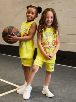 Geel - Vanilla Underground Paw Patrol Kids Marshall 2 Piece Basketball Set
