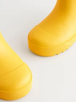 Geel - Warme gevoerde enkellaarzen