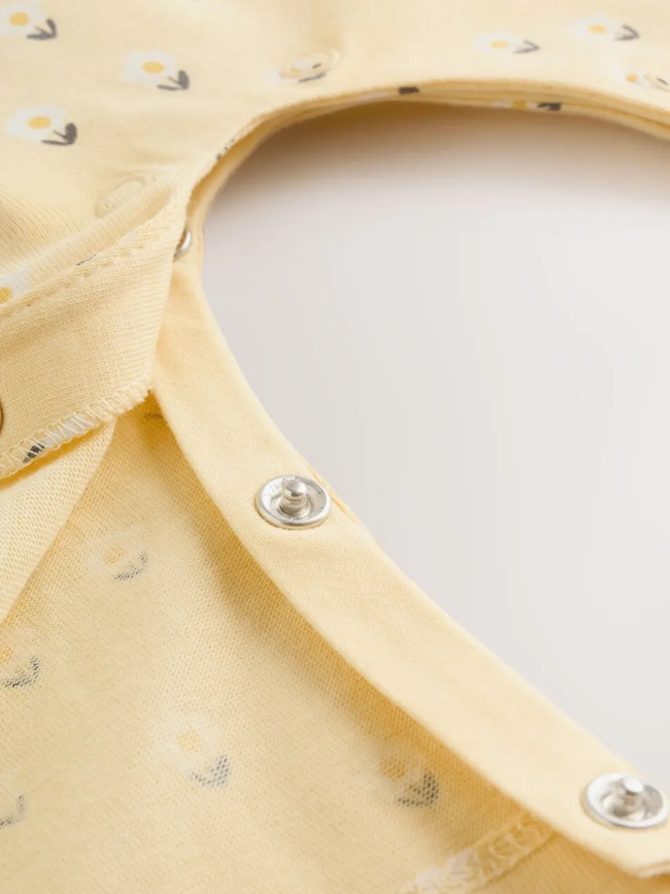Geel ditsy - Babyjersey bretelbroeken en Bodysuits Set van 2 stuks (0maanden -3jaar)