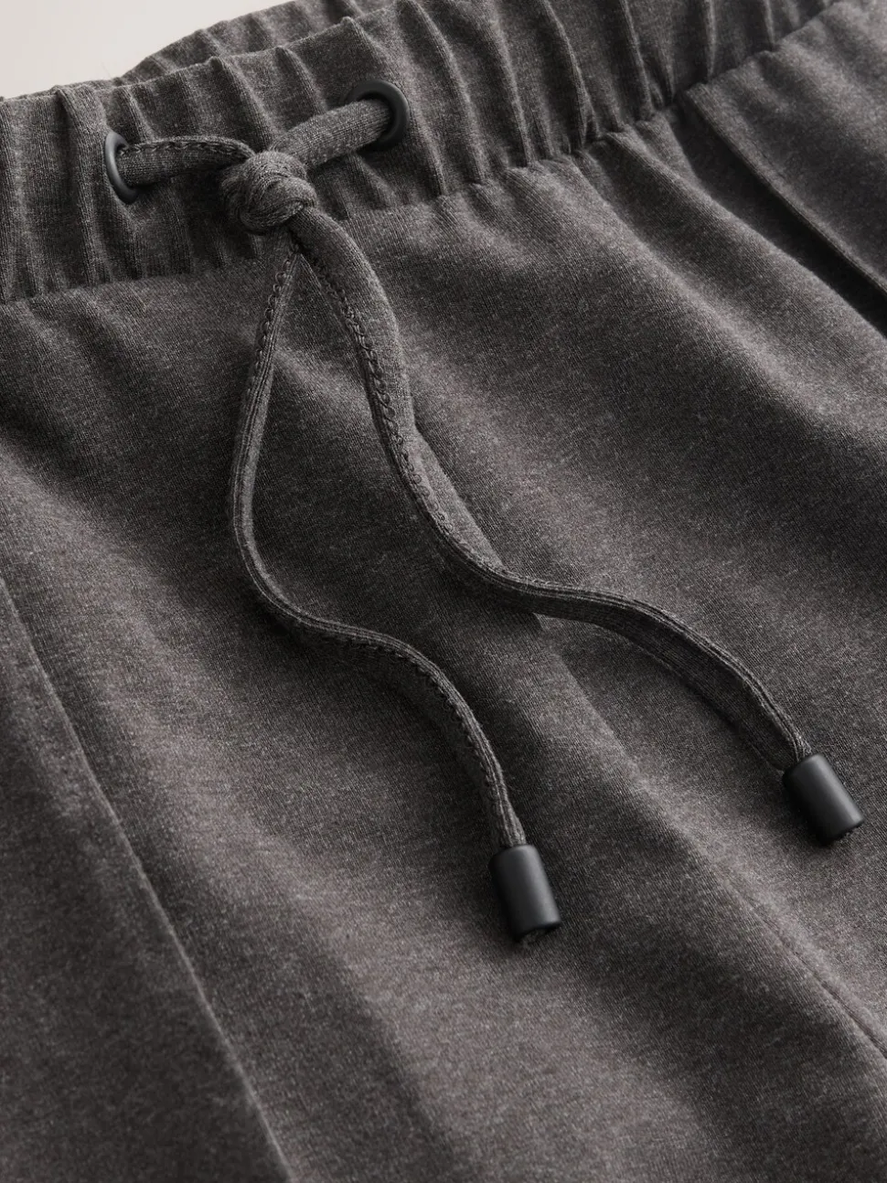 Gemêleerd antracietgrijs - Jersey joggingbroek