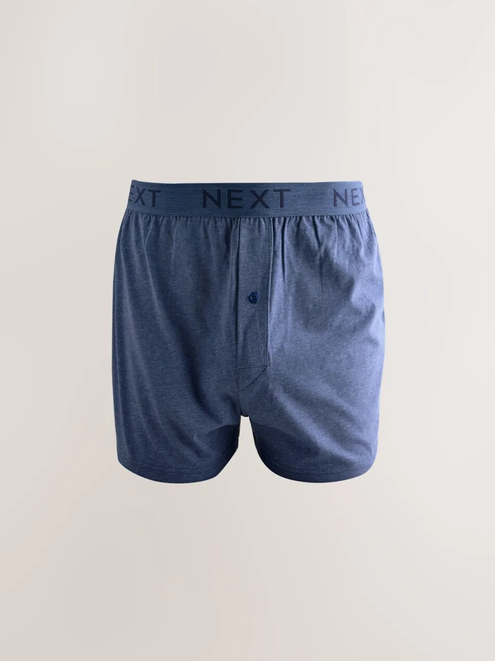 Gemêleerd blauw/grijs - Boxershorts met wijde pasvorm