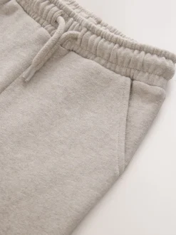 Gemêleerd havermoutkleurig - Zacht aanvoelende jersey joggingbroek (3 mnd-7 jr)