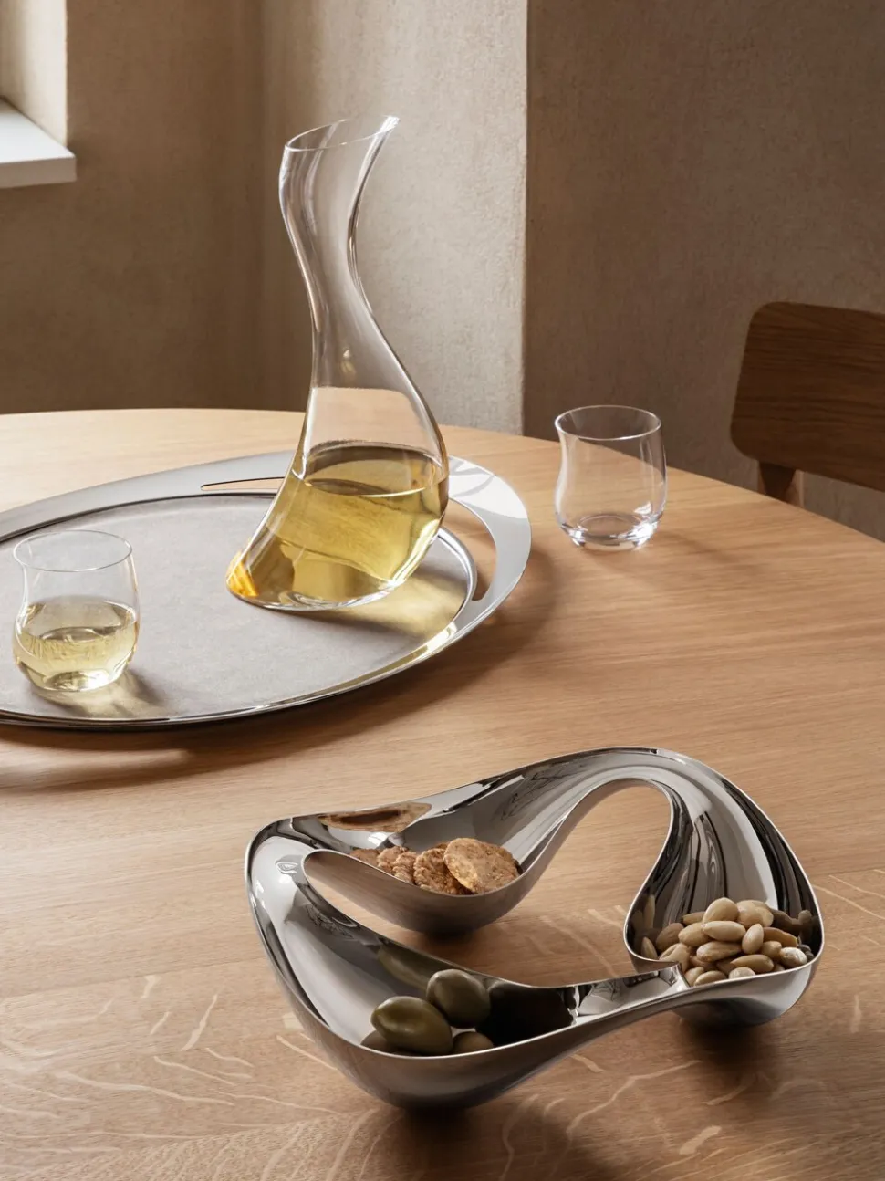 Georg Jensen Cobra karaf van glas