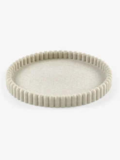 Geribbeld rond dienblad