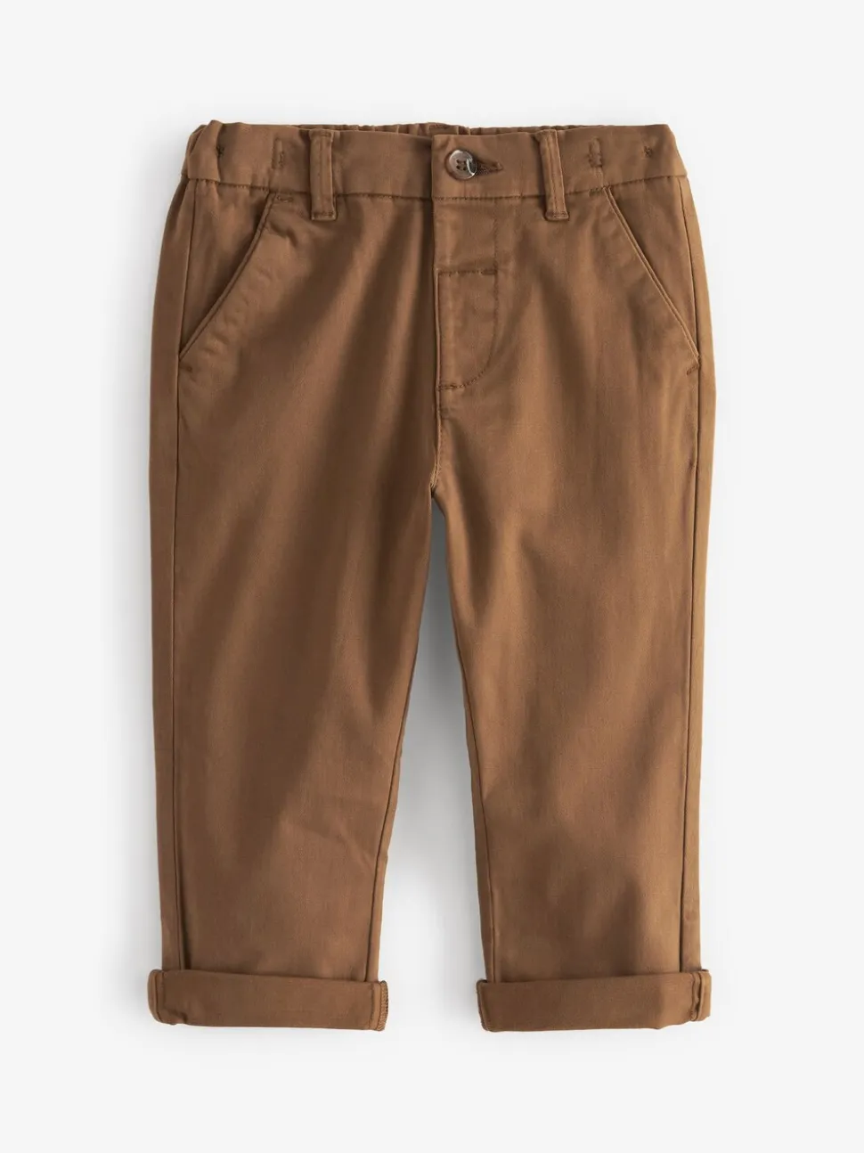 Ginger bruin - Stretch Chino Broek (3mnd-7jr)