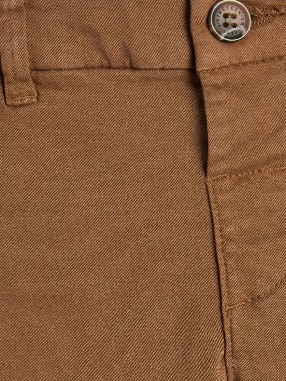 Ginger bruin - Stretch Chino Broek (3mnd-7jr)