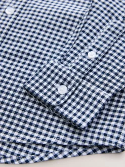 Gingham-ruitjes - Oxford overhemd (3-16 jr)