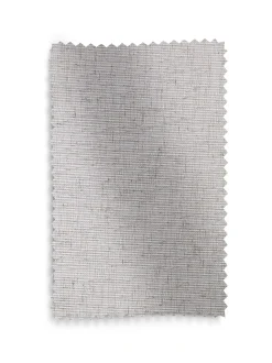 Gordijnen met gesloten bovenkant van doorschijnenden voile met linnenlook