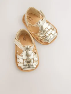 Goud - Baby sandalen (0-24mnd)