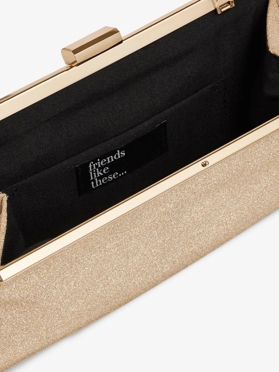 Goud - Friends Like These Occasion Clutch Bag