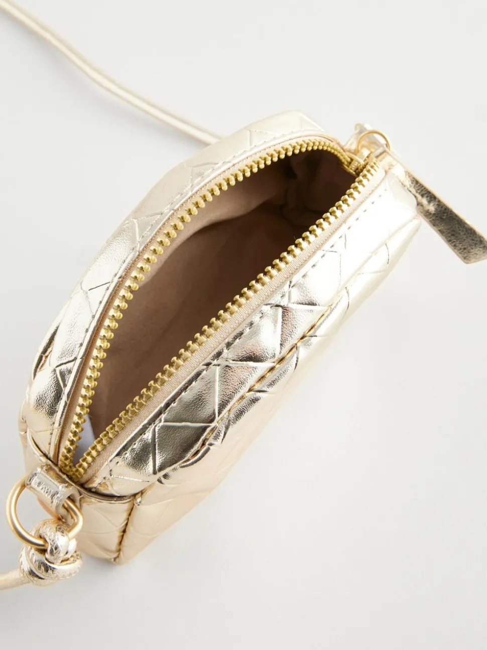 Goud - Metallic crossbodytas