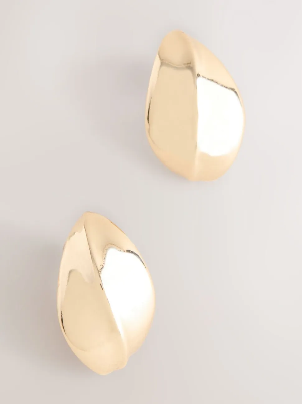 Goudkleurig - Bouton Stud Earrings