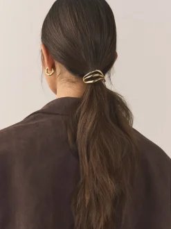 Goudkleurig - Metal Hair Bobble