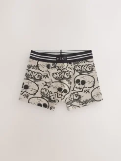 Grafitti doodshoofd print - Verpakking van 5 trunks (3-16jr)
