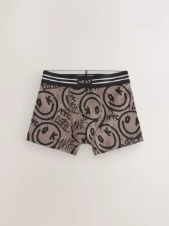 Grafitti doodshoofd print - Verpakking van 5 trunks (3-16jr)