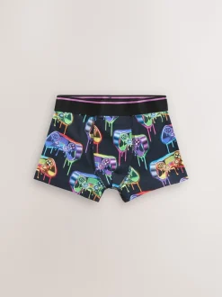 Grafittiprint gamer - Verpakking van 5 boxers (2-16jr)