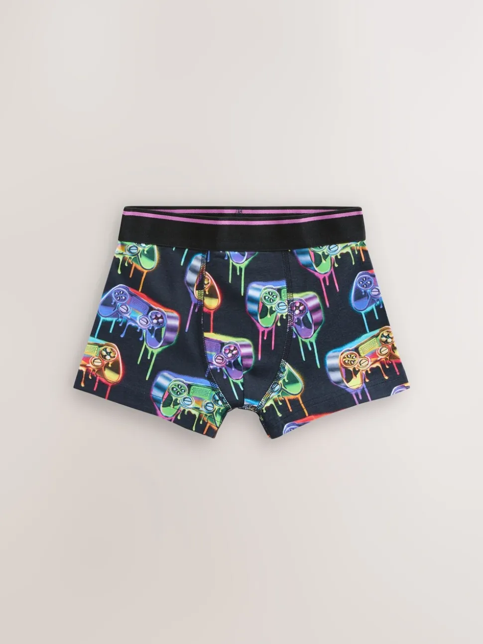 Grafittiprint gamer - Verpakking van 5 boxers (2-16jr)