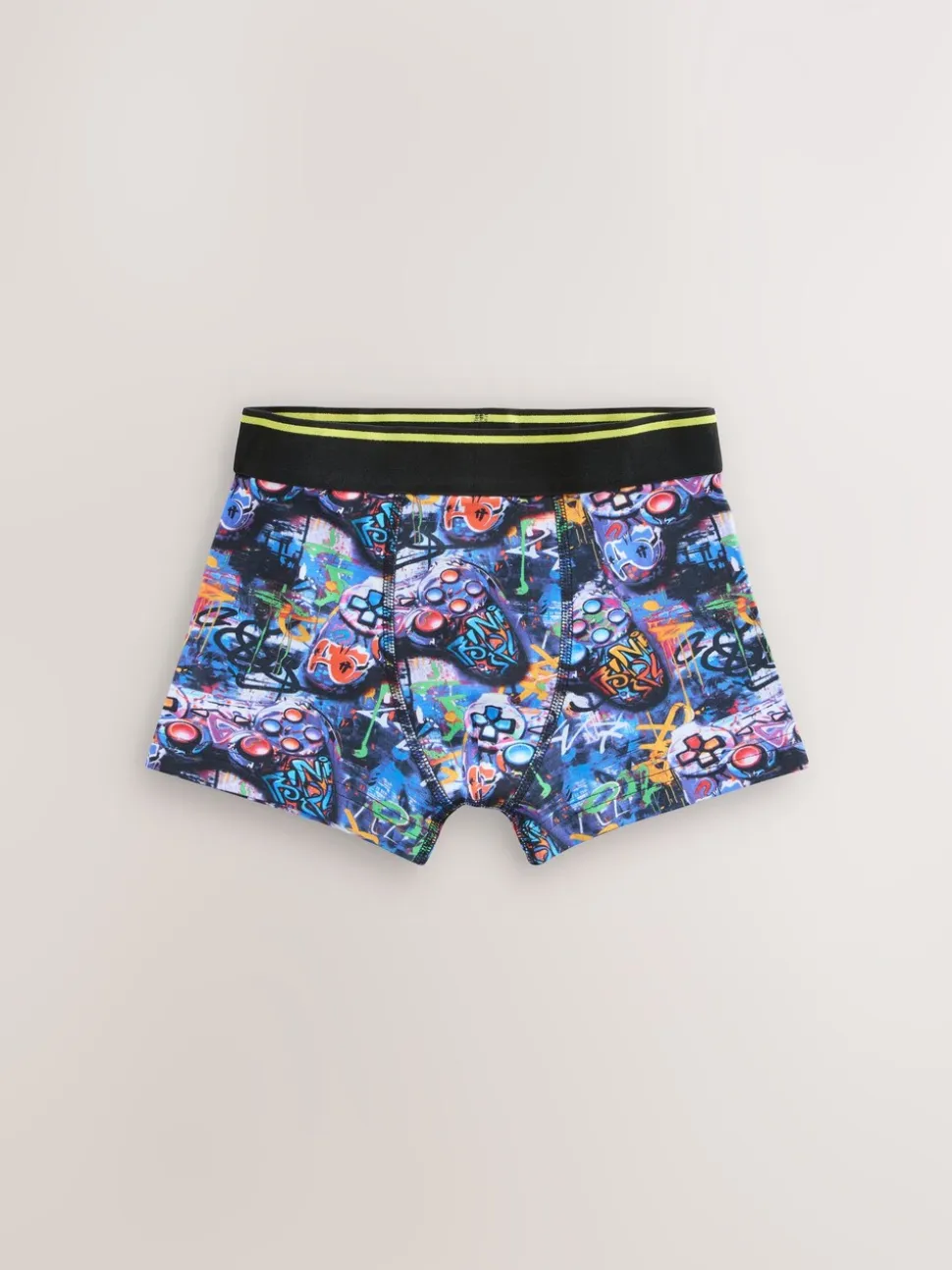Grafittiprint gamer - Verpakking van 5 boxers (2-16jr)