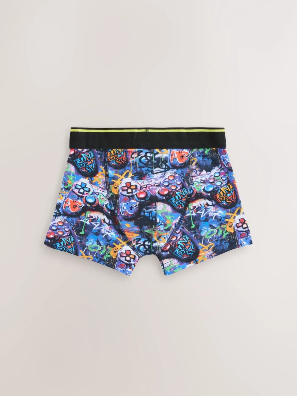 Grafittiprint gamer - Verpakking van 5 boxers (2-16jr)
