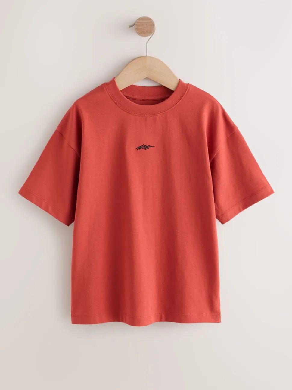 Grey/Yellow/Mineral/Red - Short Sleeve Logo Chest Graphic T-Shirts 4 Pack (3-16yrs)