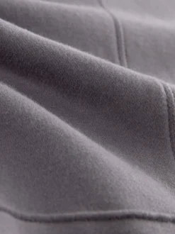 Grijs - Active Longline Overhead Hoodie met superzacht naaddetail en zakken