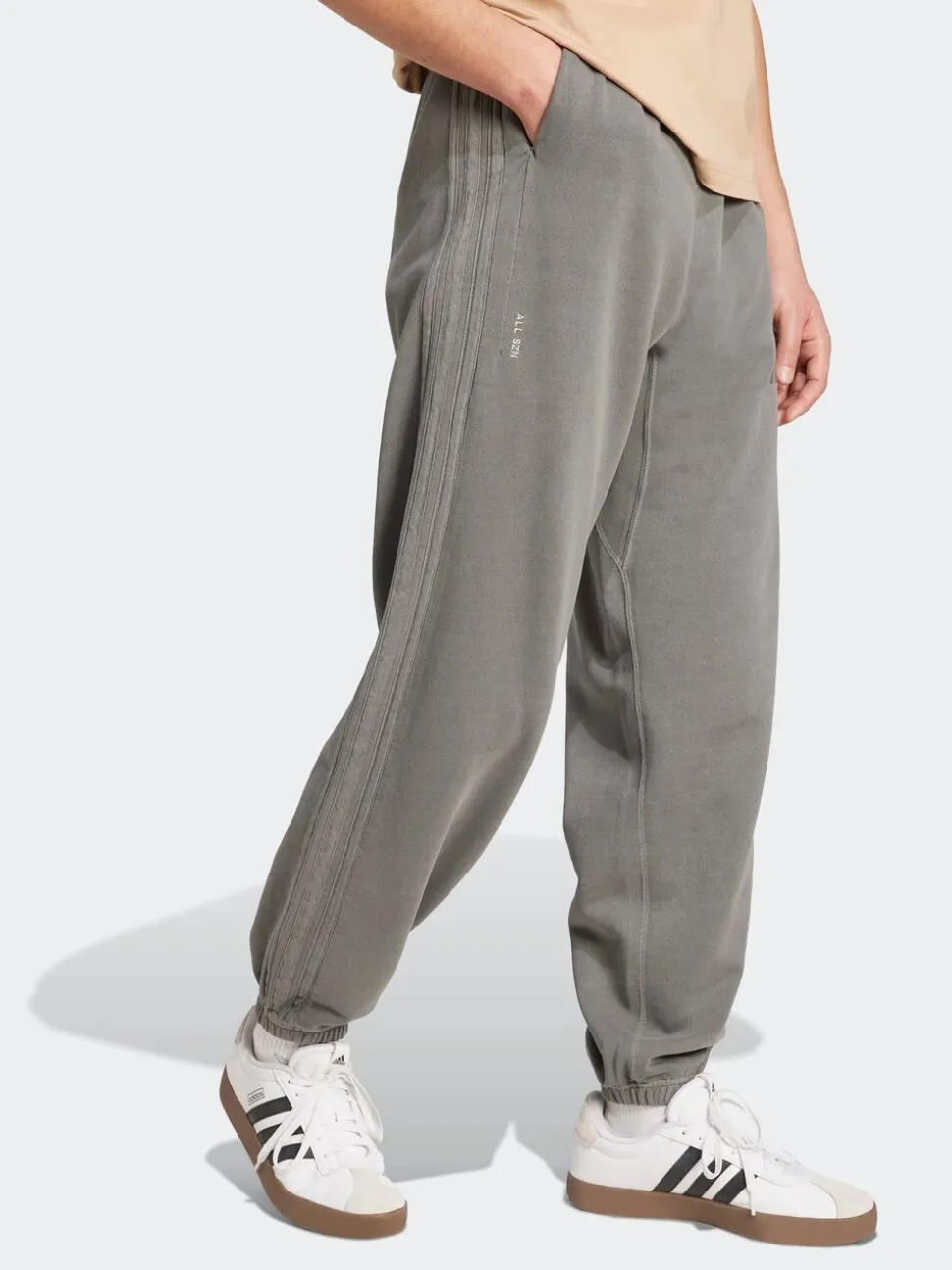Grijs - adidas Loose ALL SZN French Terry Washed Joggers