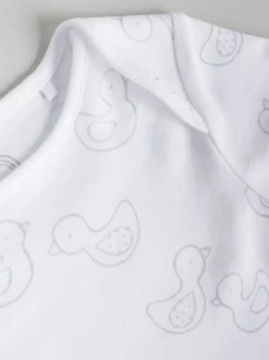 Grijs - Baby Short Sleeved Bodysuits 5 Pack