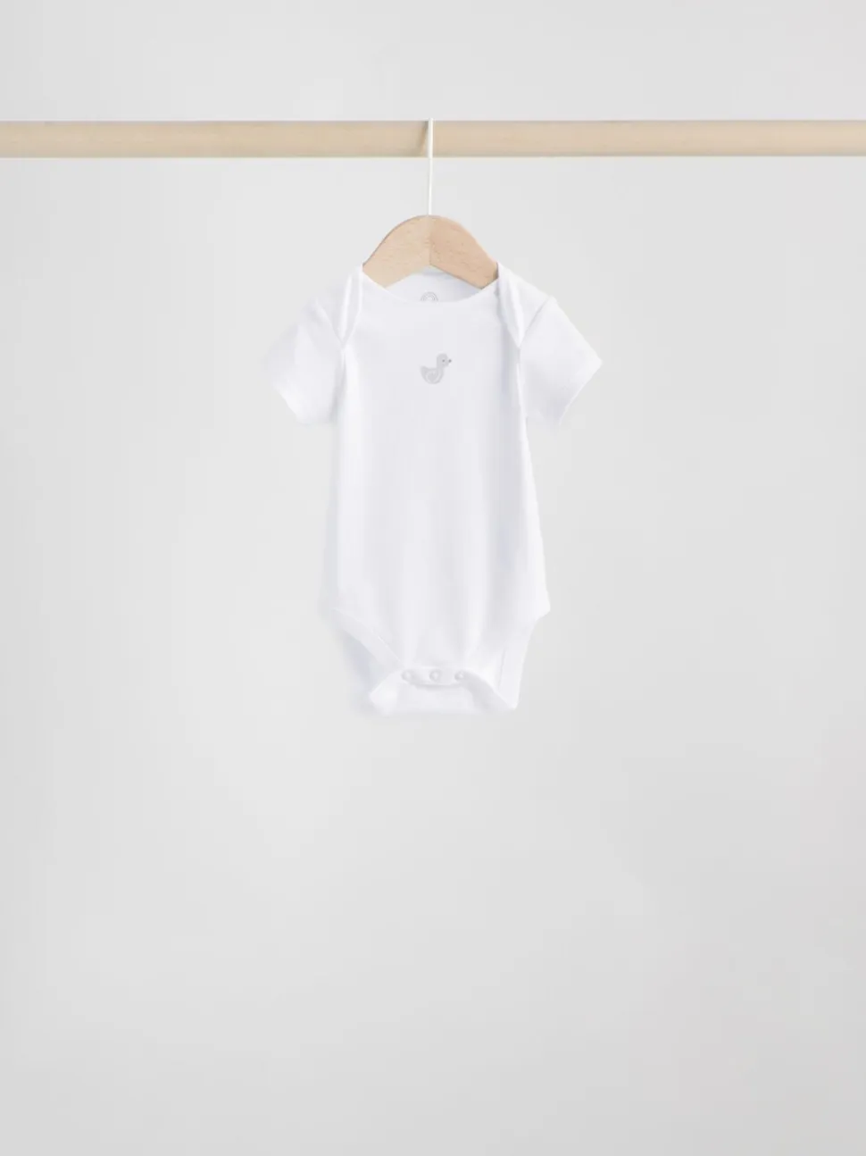 Grijs - Baby Short Sleeved Bodysuits 5 Pack