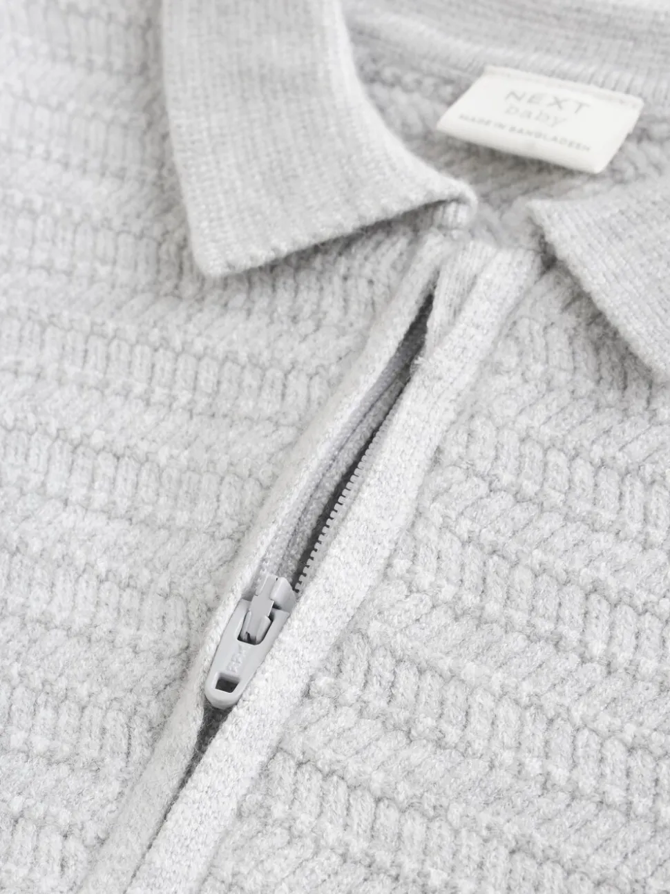 Grijs - Babyset met gebreide trui en legging (0mnd-2jr)