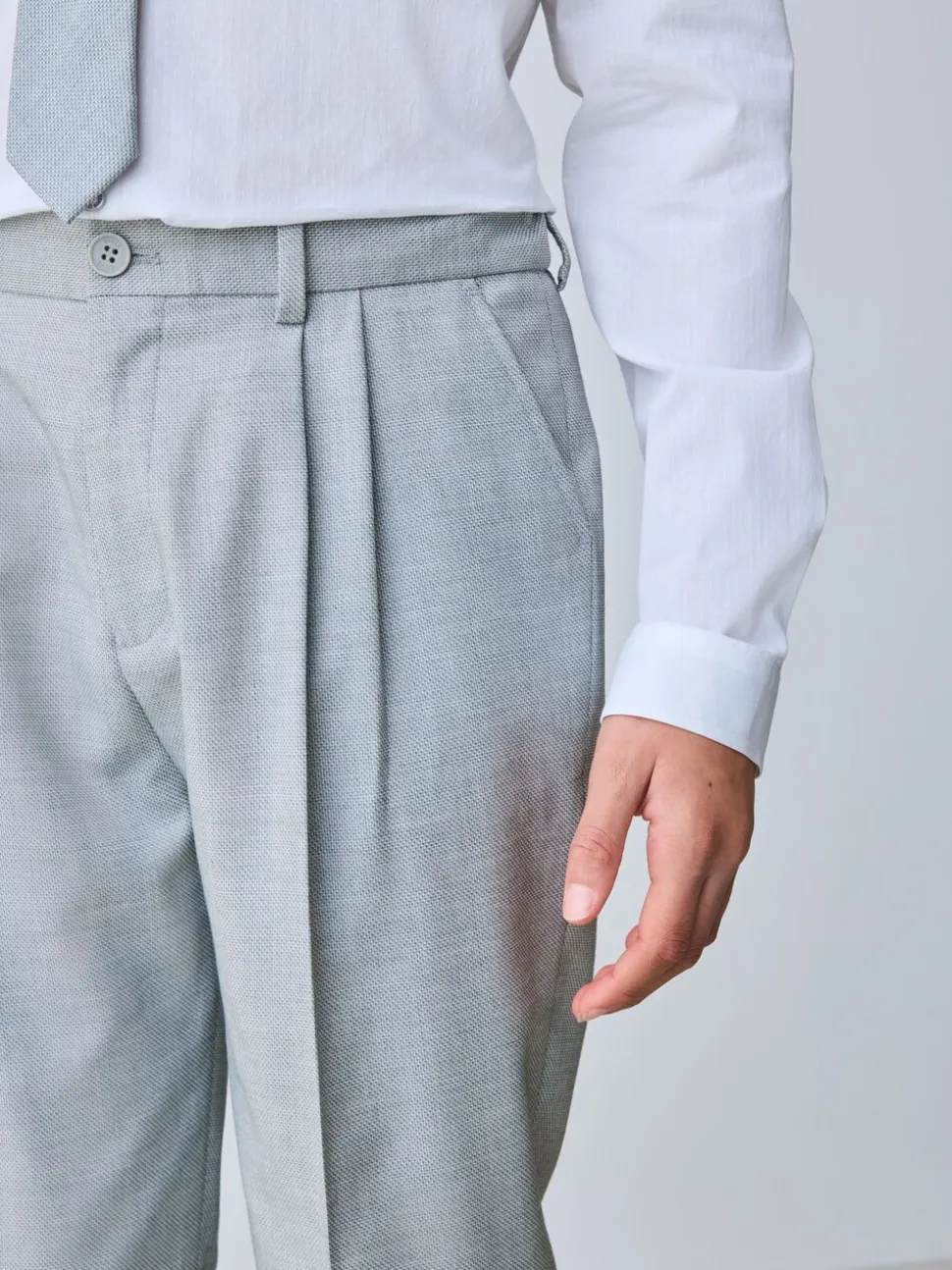 Grijs - Baker By Ted Baker kostuumbroek