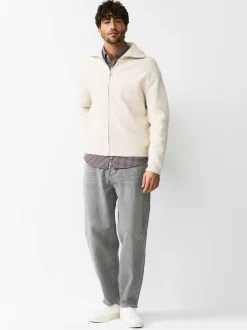 Grijs - Barrel Fit - Vintage wash denim jeans