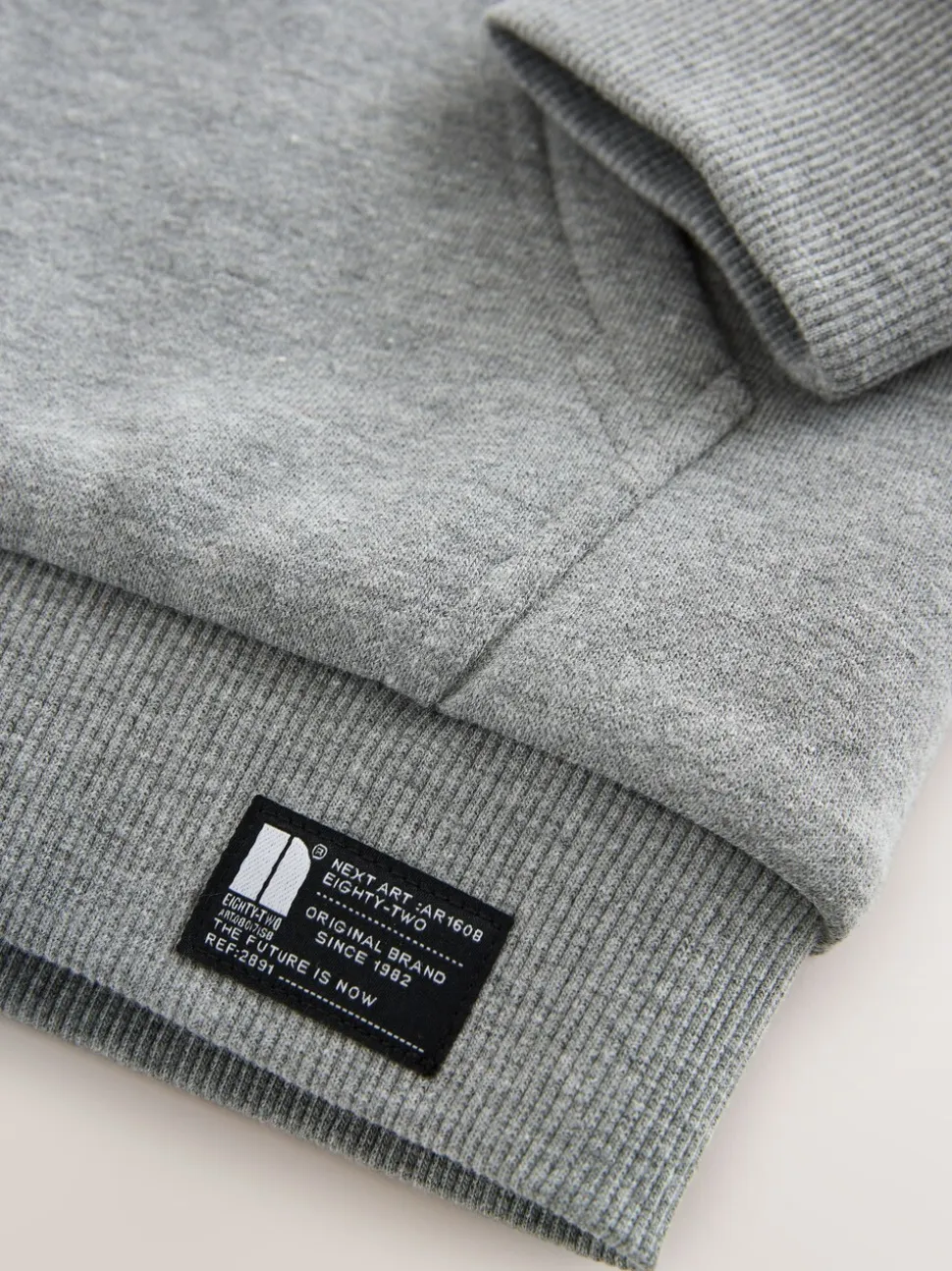 Grijs - Borg Fleece Zip Through Hoodie (3-16yrs)