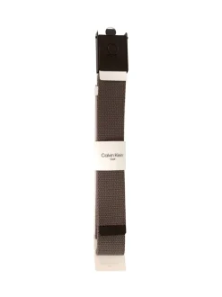 Grijs - Calvin Klein Golf Monogram Buckle Belt
