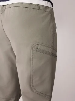 Grijs - DryTech Slim Fit Tech Stretch Utility Cargo Trousers