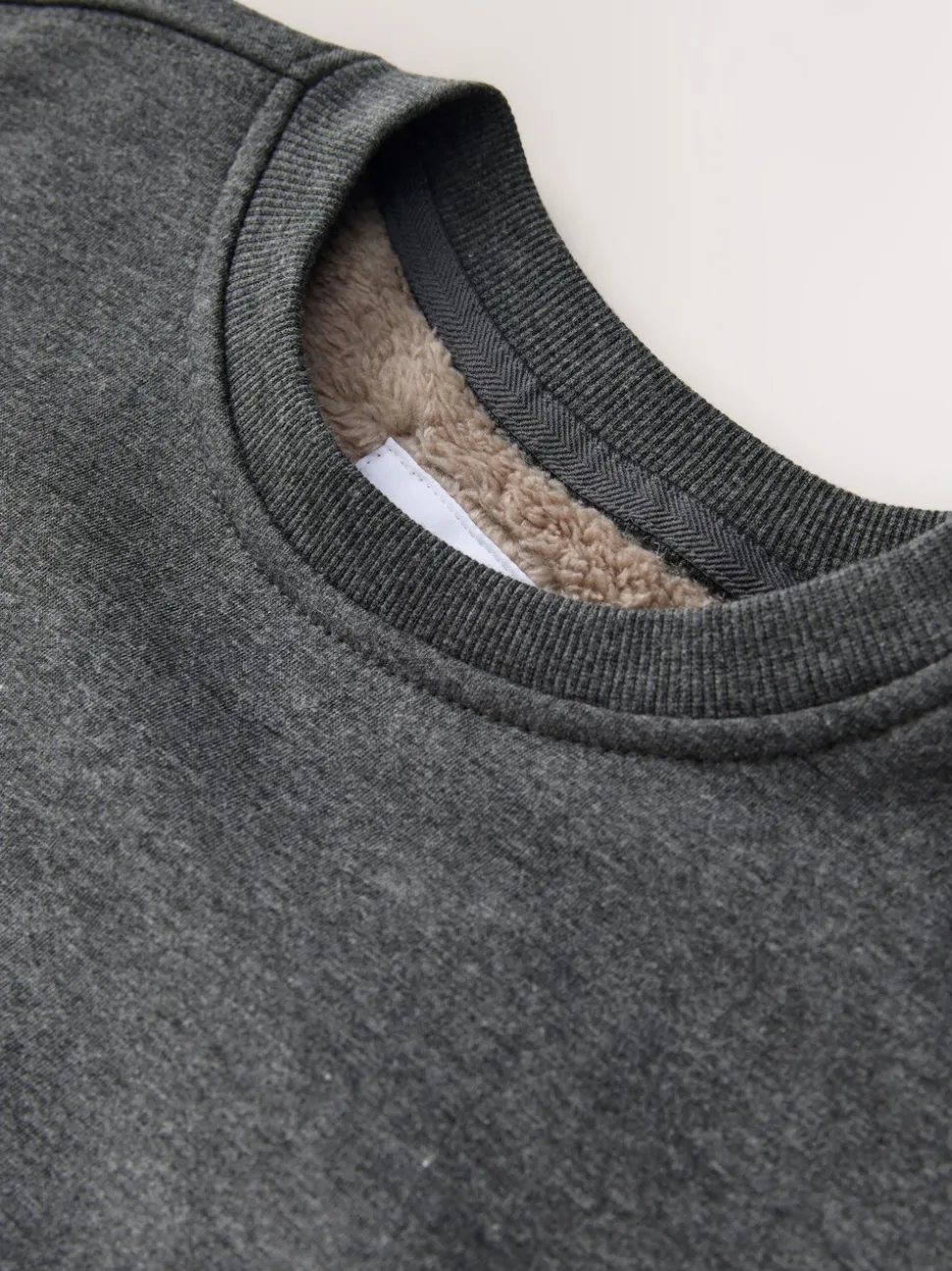 Grijs - Enkele behaaglijke fleece pyjama (3 - 16 jr)