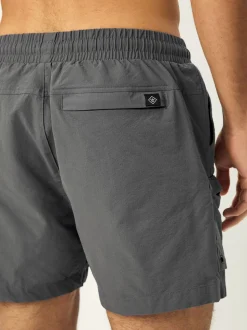 Grijs - Fashion cargo zwemshorts