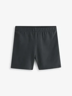 Grijs - Fietsshort en geplooide rok set (3-17jr)