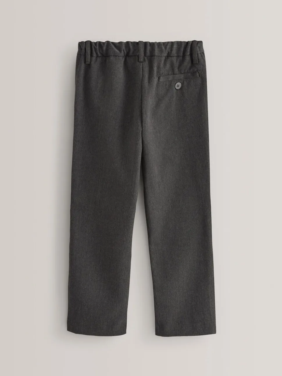 Grijs - Formele schoolbroek met rechte pijpen (3-17jr)