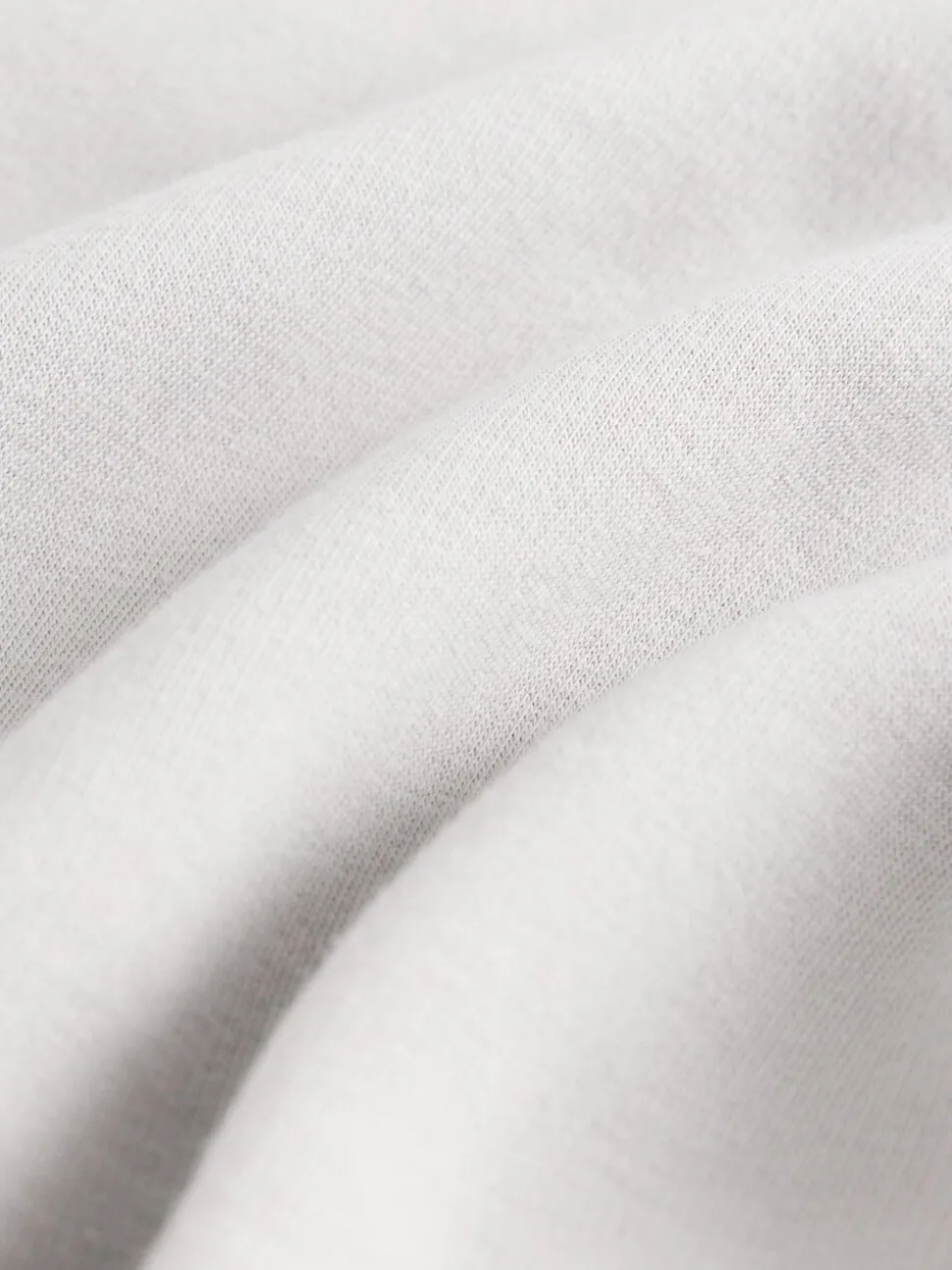 Grijs - Geborstelde jersey shorts met ritszakken