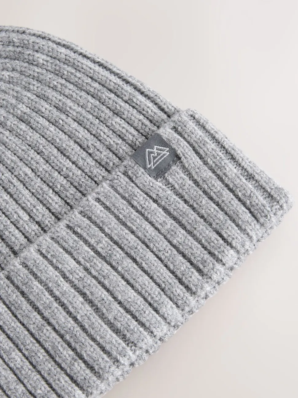 Grijs - Gebreide beanie-muts (1-16jr)