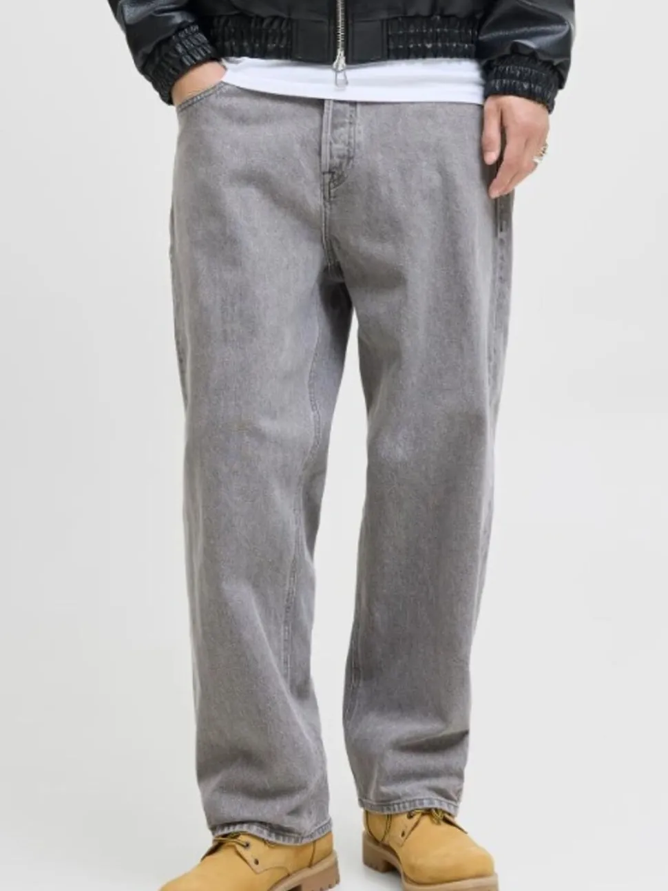 Grijs - JACK & JONES Alex Baggy Fit Jeans