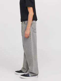 Grijs - JACK & JONES Junior Baggy Fit Alex Jeans