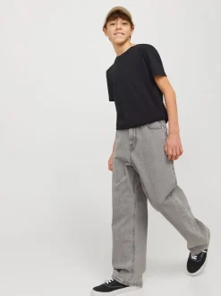 Grijs - JACK & JONES Junior Baggy Fit Alex Jeans